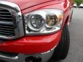 2007 Flame Red Dodge Ram 1500 SLT Quad Cab 4x4  photo #33