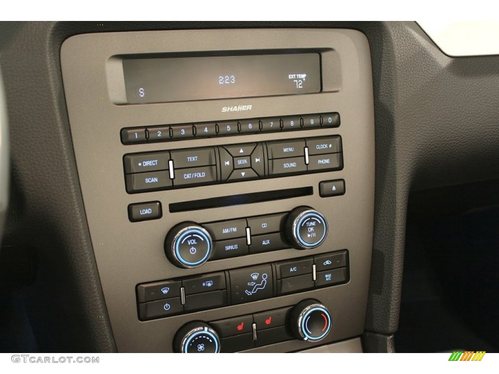 2012 Ford Mustang GT Premium Coupe Controls Photo #65606756
