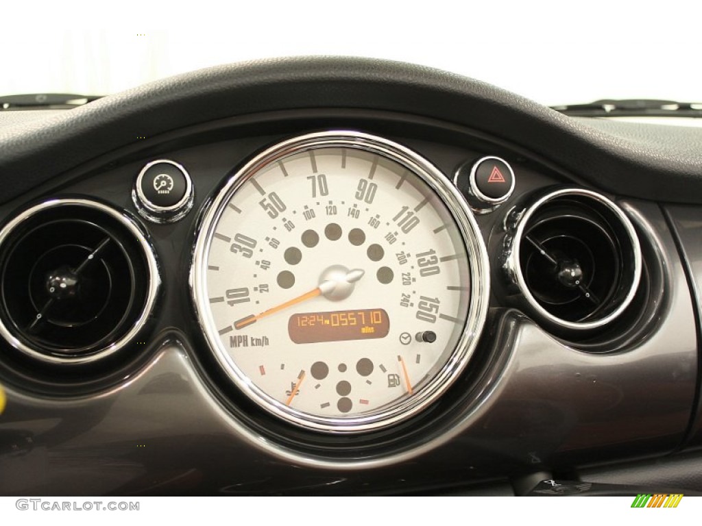 2007 Mini Cooper Convertible Sidewalk Edition Gauges Photo #65606912