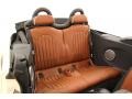 2007 Mini Cooper Lounge Malt Brown Interior Rear Seat Photo