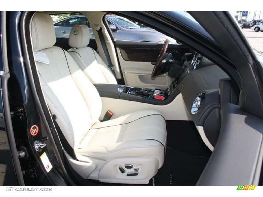 2012 XJ XJL Portfolio - Midnight Black / Ivory/Jet photo #11