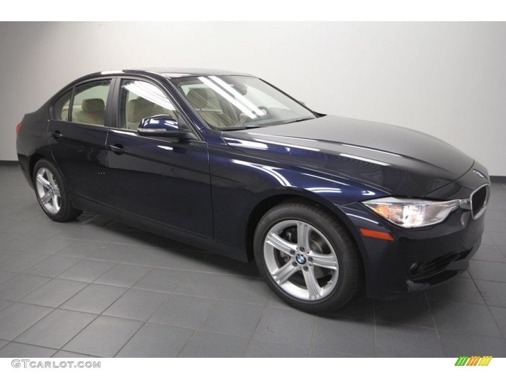 2012 3 Series 328i Sedan - Imperial Blue Metallic / Venetian Beige photo #1