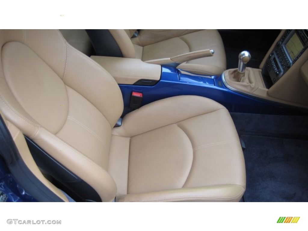 2007 911 Carrera 4S Coupe - Cobalt Blue Metallic / Sand Beige photo #20