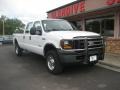 Oxford White - F350 Super Duty XL Crew Cab 4x4 Photo No. 4