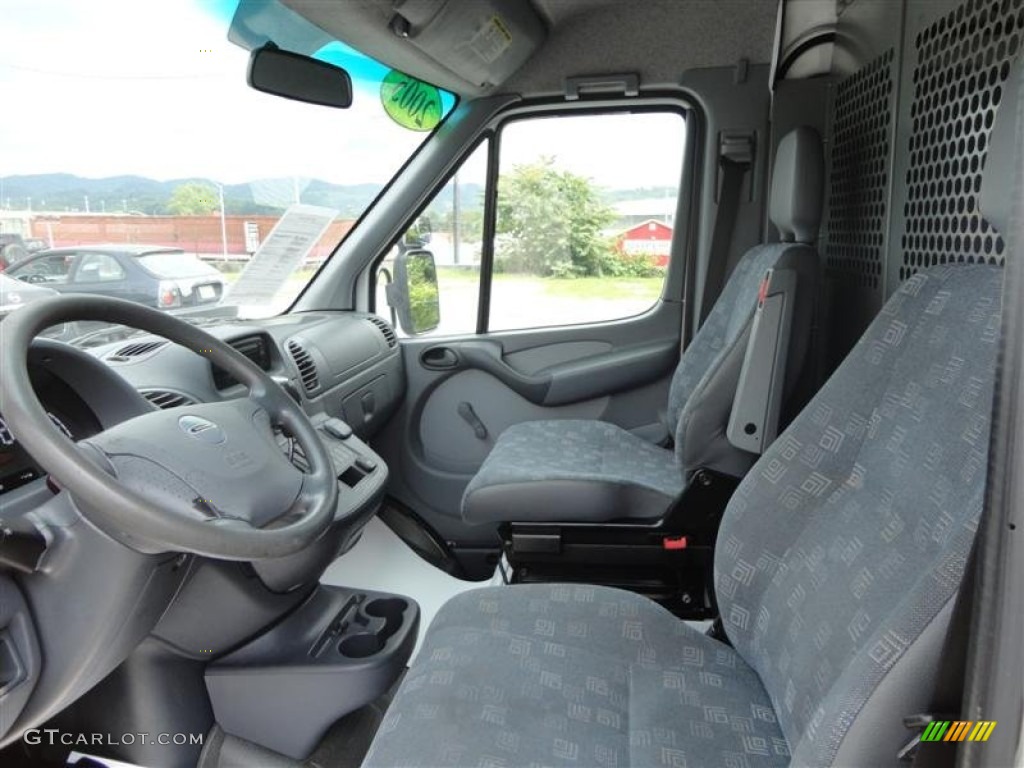Gray Interior 2005 Dodge Sprinter Van 2500 Cargo Photo #65610497