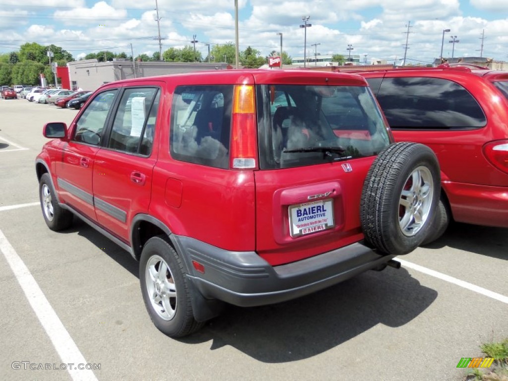 1999 CR-V EX 4WD - Milano Red / Charcoal photo #3