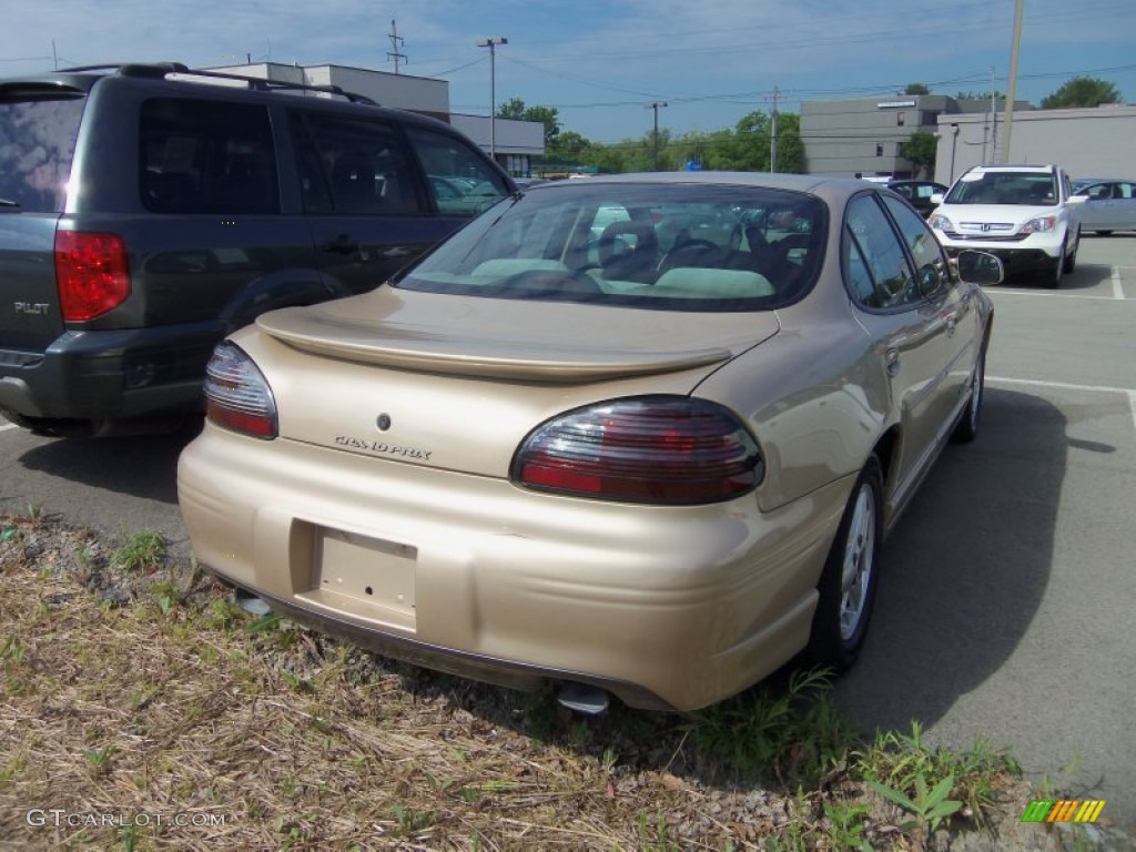 2002 Grand Prix GT Sedan - Champagne Beige Metallic / Dark Taupe photo #3