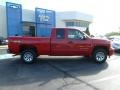 2011 Victory Red Chevrolet Silverado 1500 LS Extended Cab 4x4  photo #2