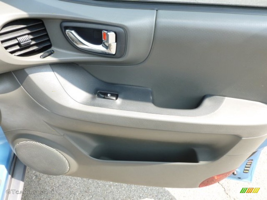 2004 Santa Fe LX - Arctic Blue / Gray photo #11