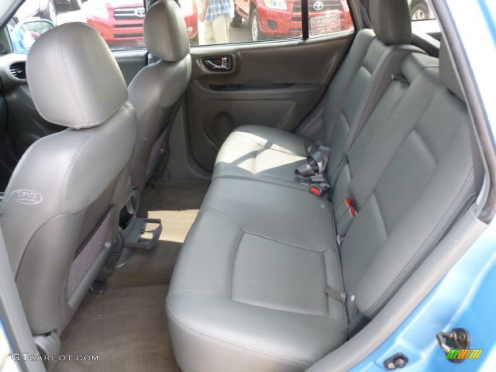 2004 Santa Fe LX - Arctic Blue / Gray photo #14