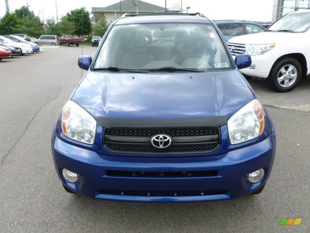 2005 RAV4 4WD - Spectra Blue Mica / Taupe photo #2