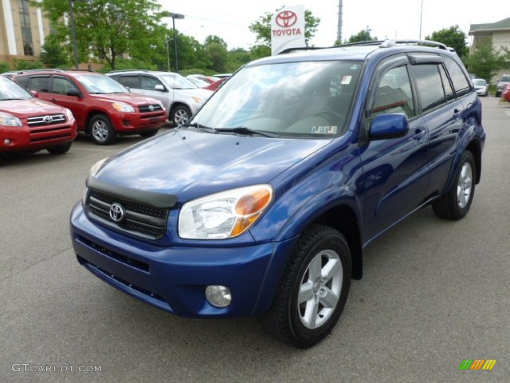 2005 RAV4 4WD - Spectra Blue Mica / Taupe photo #3