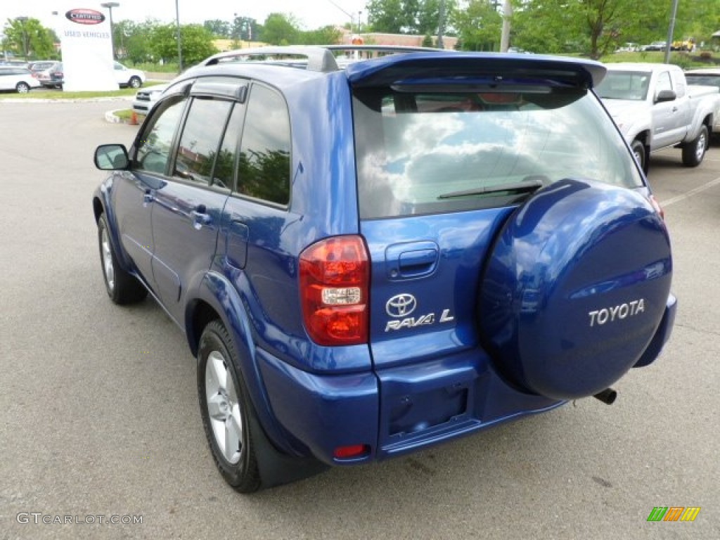 2005 RAV4 4WD - Spectra Blue Mica / Taupe photo #5