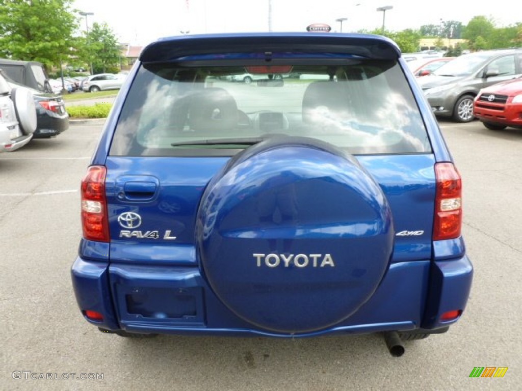 2005 RAV4 4WD - Spectra Blue Mica / Taupe photo #6