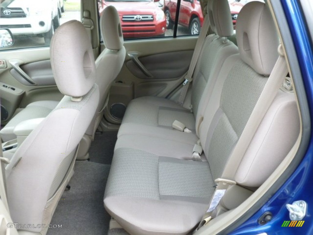 2005 RAV4 4WD - Spectra Blue Mica / Taupe photo #14