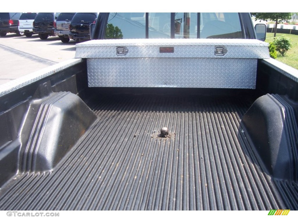 1996 F350 XLT Crew Cab Dually - Black / Grey photo #7