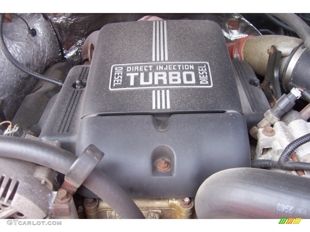 1996 Ford F350 XLT Crew Cab Dually Engine Photos