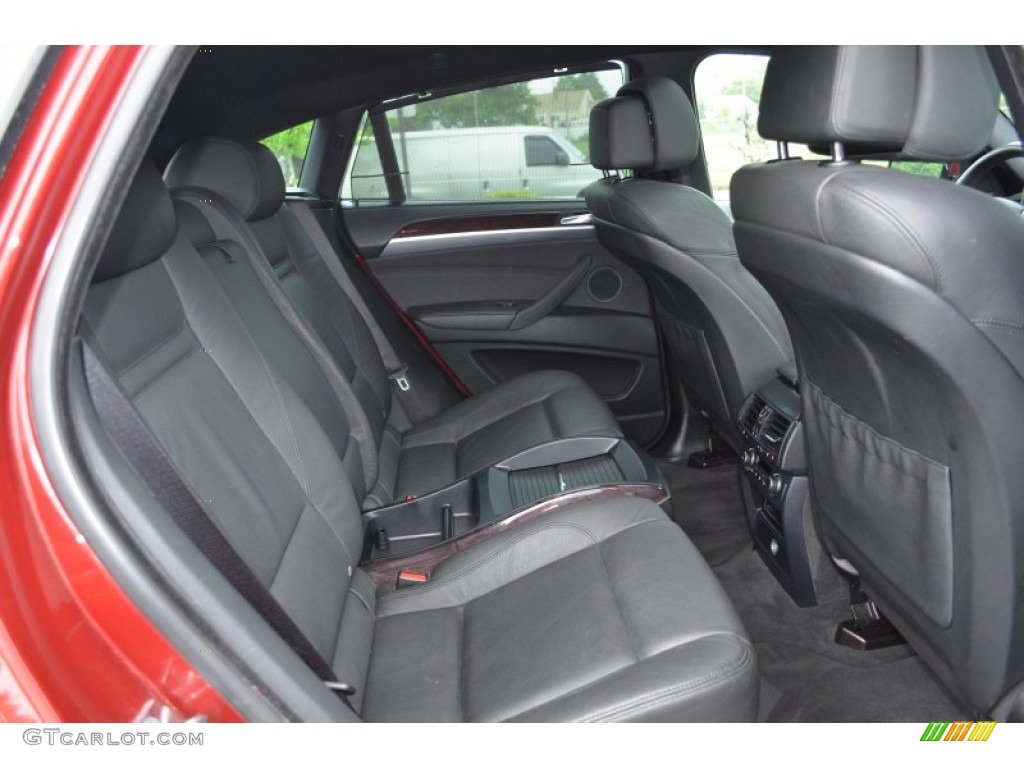 2009 BMW X6 xDrive35i Rear Seat Photo #65616228
