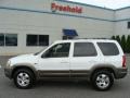 2001 Classic White Mazda Tribute LX V6 4WD  photo #3