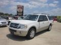 White Suede 2008 Ford Expedition EL Eddie Bauer