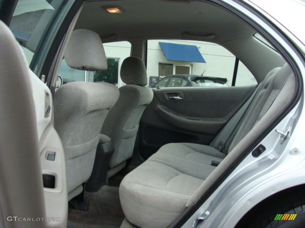 Quartz Gray Interior 2001 Honda Accord LX Sedan Photo #65617332