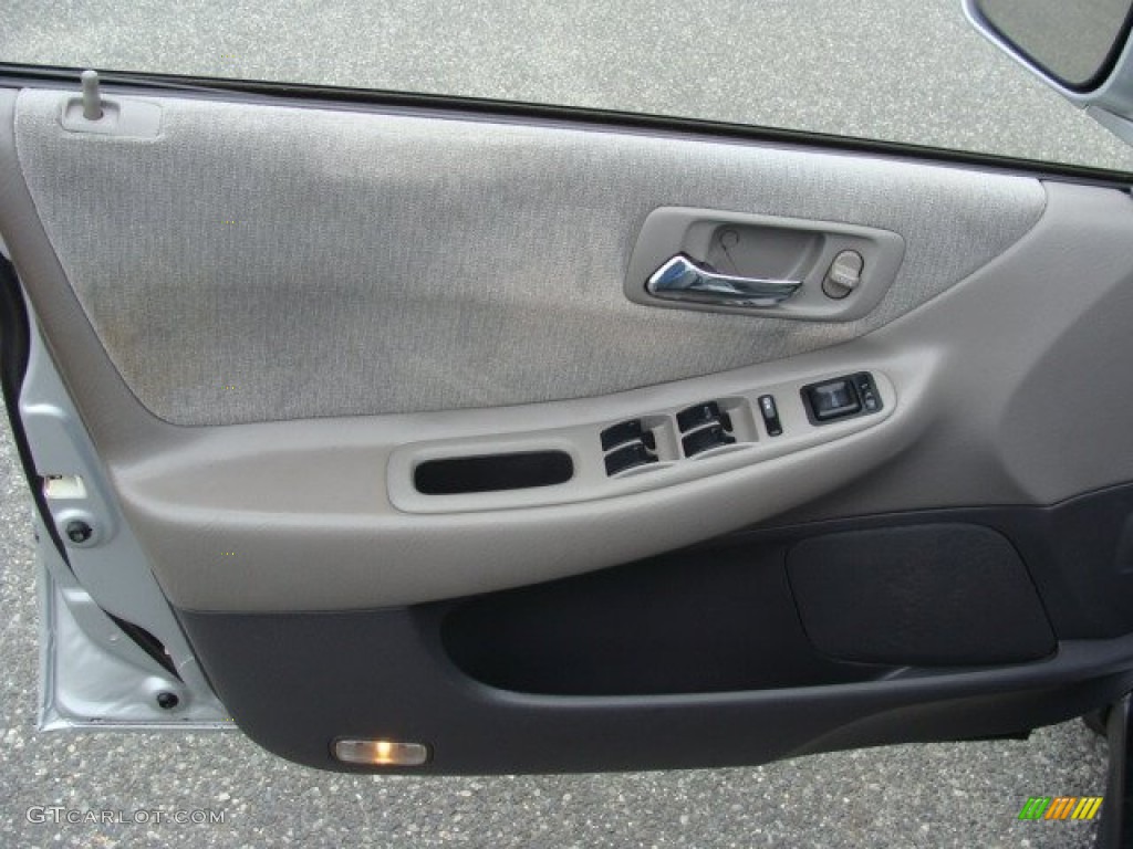 2001 Honda Accord LX Sedan Quartz Gray Door Panel Photo #65617341