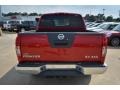 2011 Red Alert Nissan Frontier SV Crew Cab 4x4  photo #4