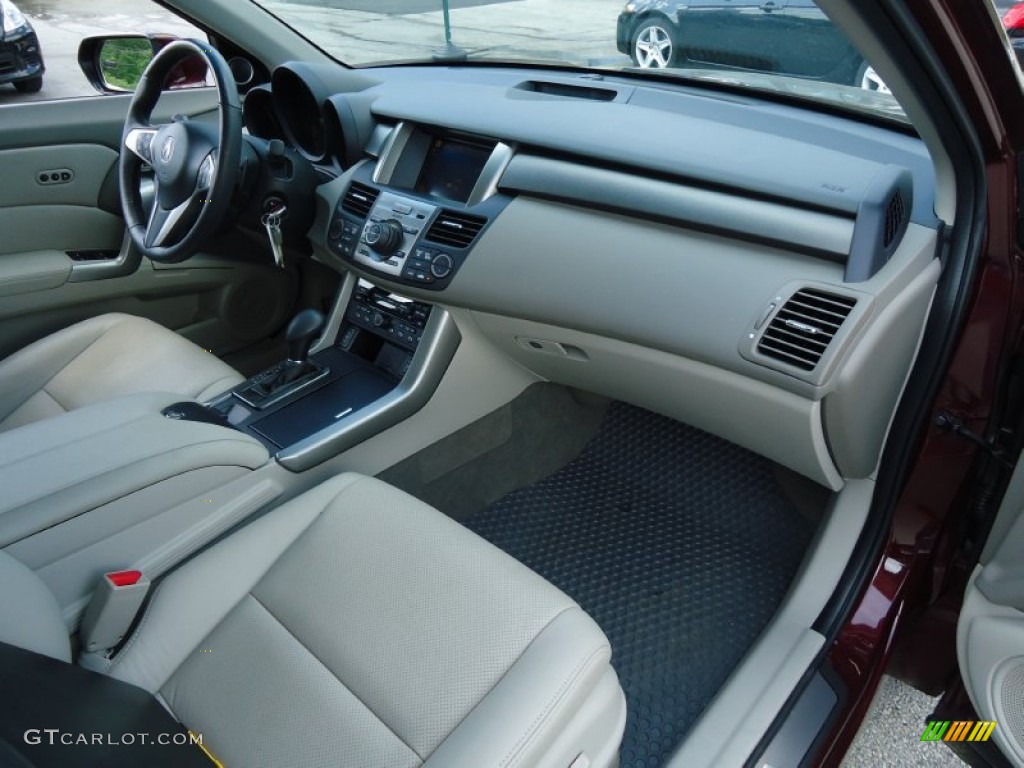 2011 Acura RDX Technology Taupe Dashboard Photo #65618112