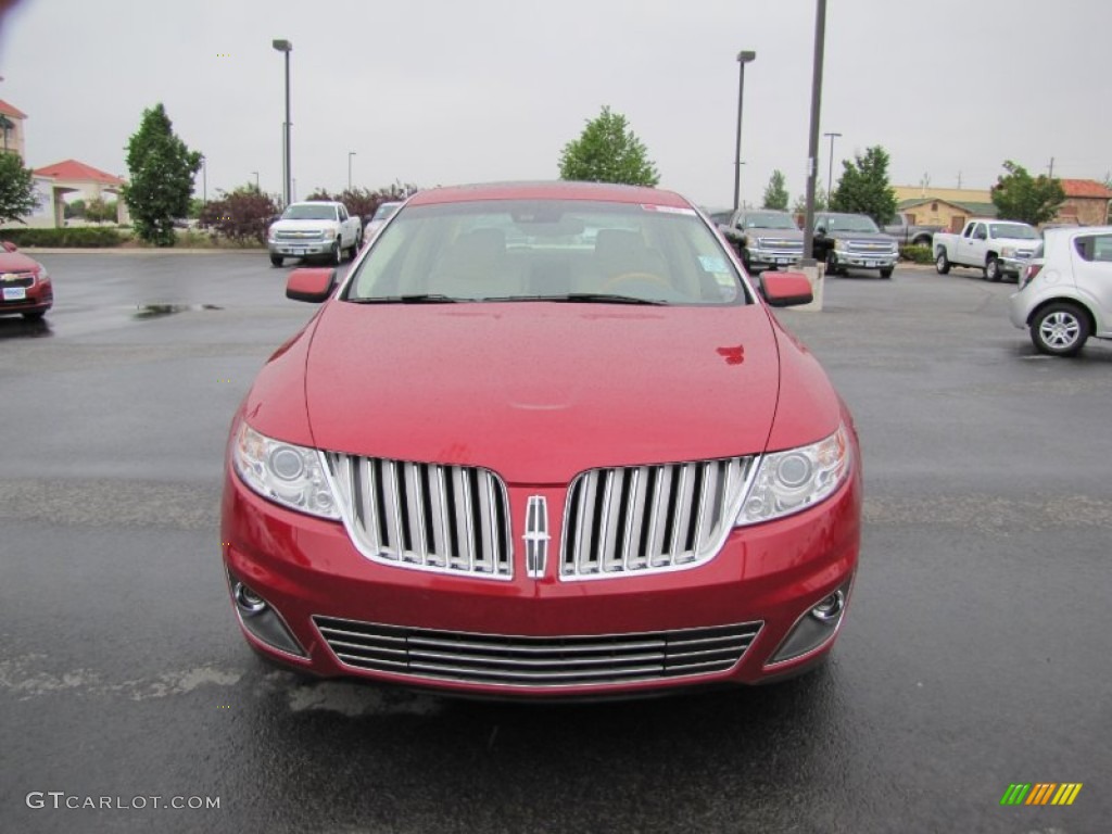 Sangria Red Metallic 2009 Lincoln MKS AWD Sedan Exterior Photo #65618598