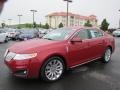 2009 Sangria Red Metallic Lincoln MKS AWD Sedan  photo #3