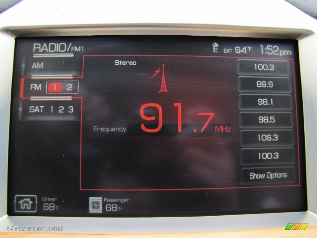 2009 Lincoln MKS AWD Sedan Controls Photo #65618742
