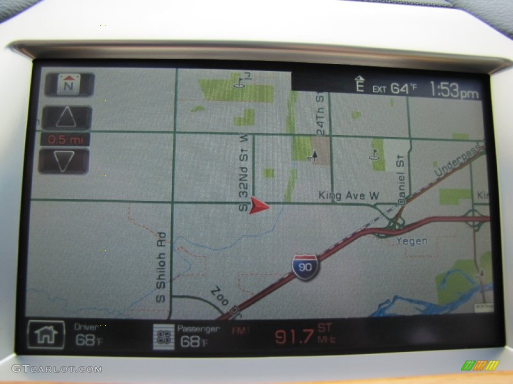 2009 Lincoln MKS AWD Sedan Navigation Photo #65618751