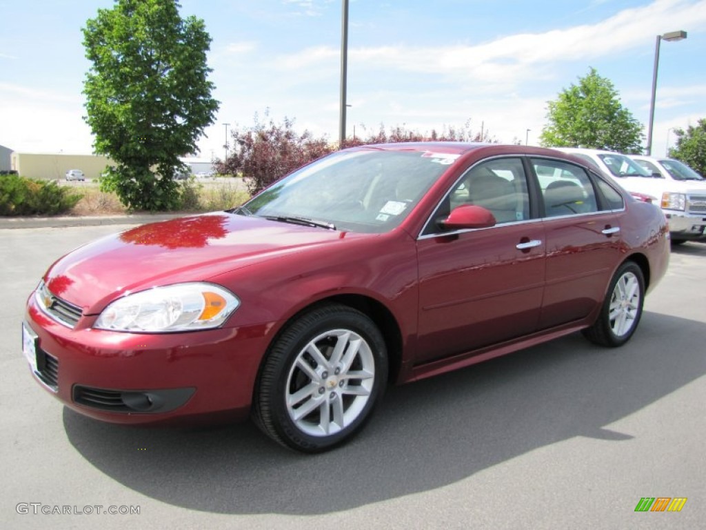 2011 Impala LTZ - Red Jewel Tintcoat / Neutral photo #3