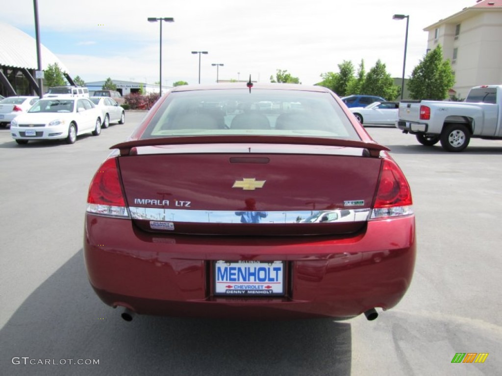 2011 Impala LTZ - Red Jewel Tintcoat / Neutral photo #6