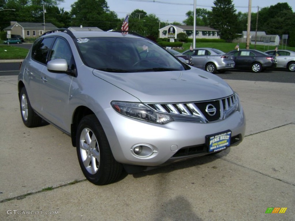 2009 Murano SL AWD - Brilliant Silver Metallic / Black photo #3