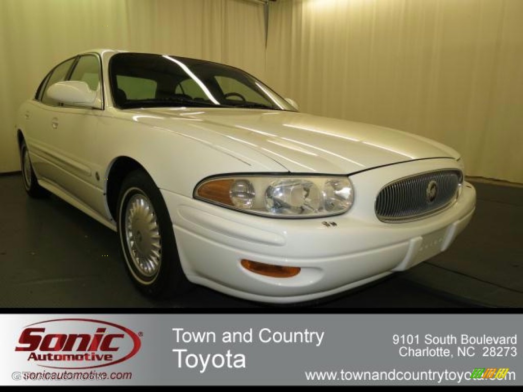 2000 LeSabre Custom - Bright White / Medici Red photo #1