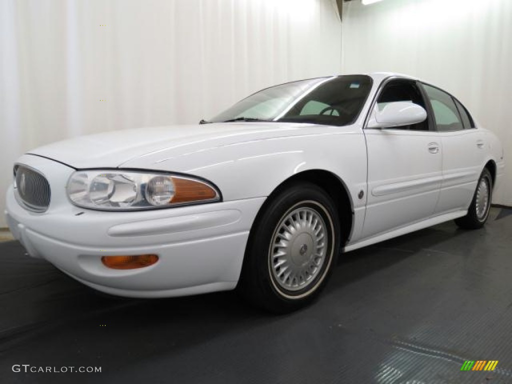 2000 LeSabre Custom - Bright White / Medici Red photo #3