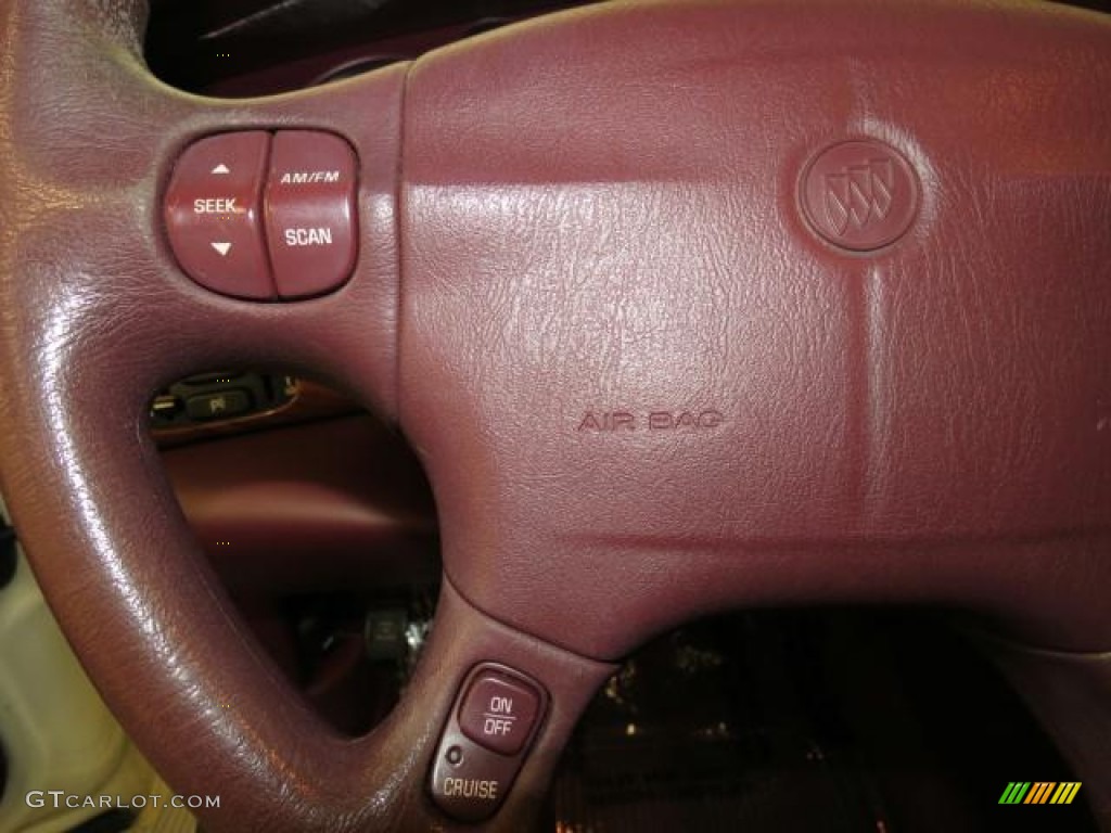 2000 LeSabre Custom - Bright White / Medici Red photo #17