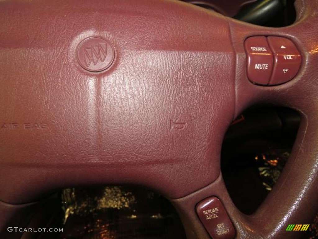 2000 LeSabre Custom - Bright White / Medici Red photo #18