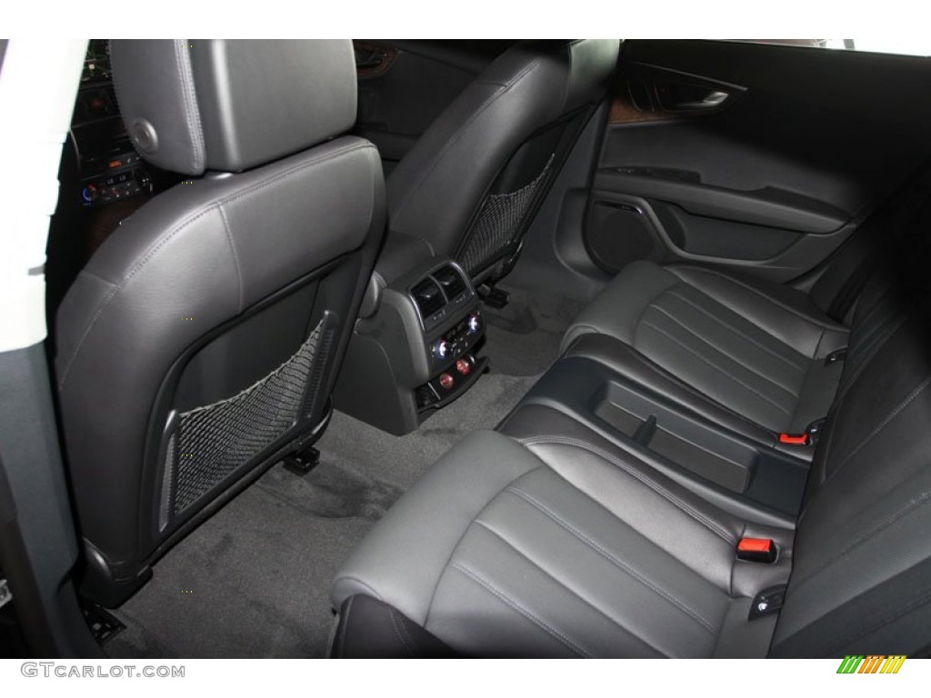 2012 Audi A7 3.0T quattro Prestige Rear Seat Photo #65624403