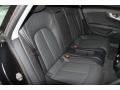 2012 Audi A7 Black Interior Rear Seat Photo