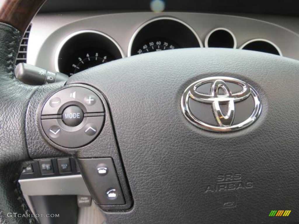 2010 Tundra Platinum CrewMax 4x4 - Silver Sky Metallic / Graphite Gray photo #23