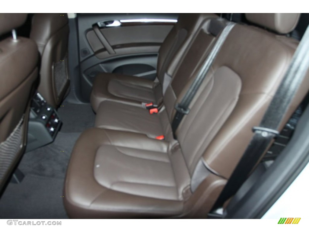 2012 Audi Q7 3.0 TDI quattro Rear Seat Photo #65625229