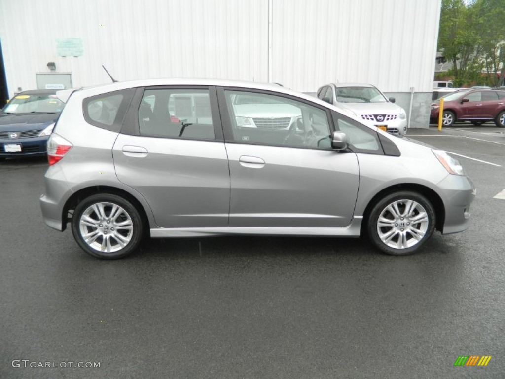 Storm Silver Metallic 2010 Honda Fit Sport Exterior Photo #65625826