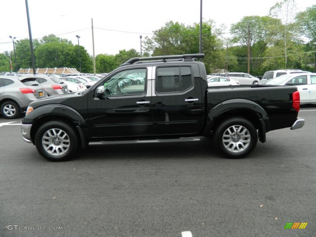 Super Black 2011 Nissan Frontier SL Crew Cab 4x4 Exterior Photo #65626066