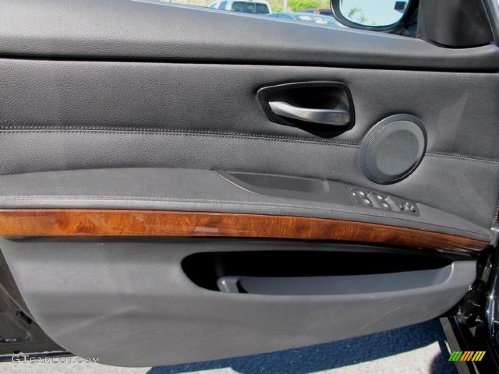 2010 3 Series 328i Sedan - Jet Black / Black photo #7