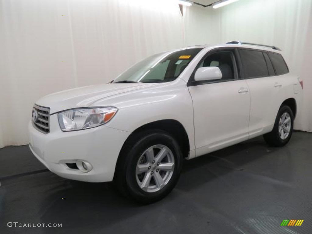 2010 Highlander SE - Blizzard White Pearl / Ash photo #3