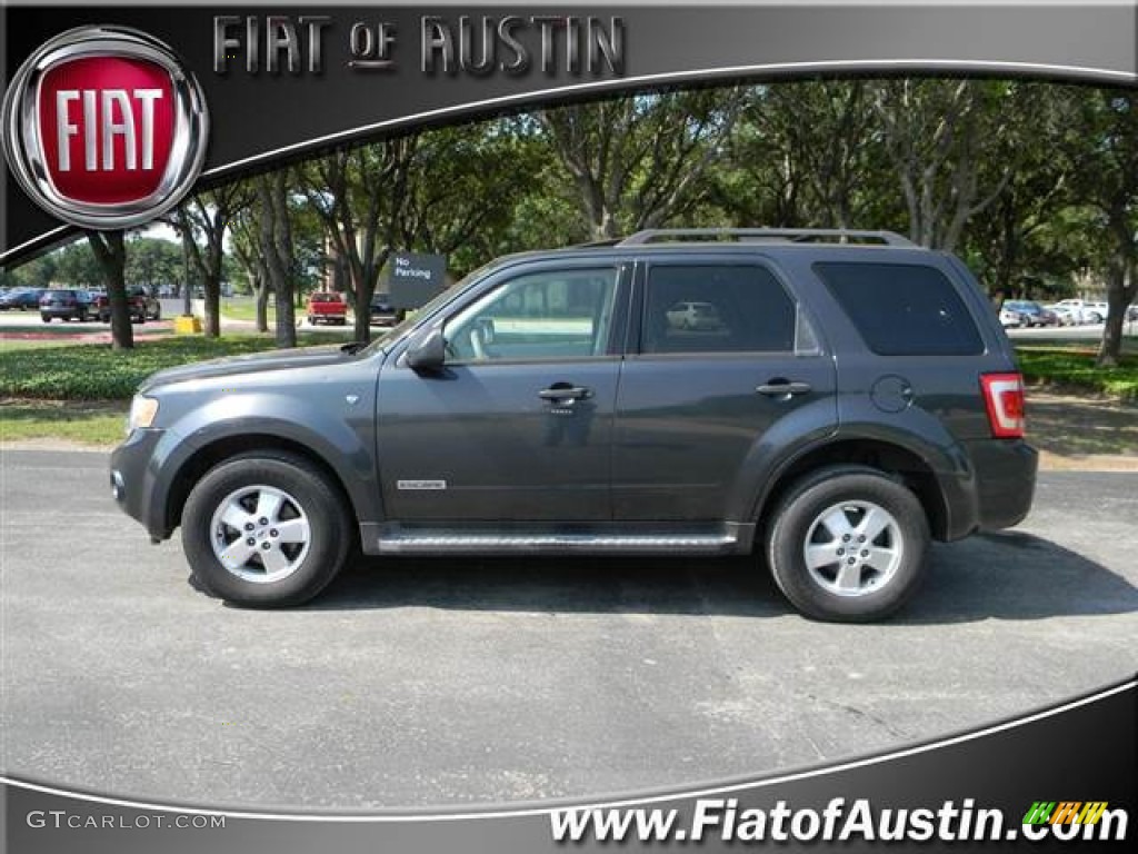 2008 Escape XLT V6 - Tungsten Grey Metallic / Stone photo #1