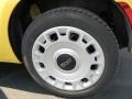 2012 Giallo (Yellow) Fiat 500 Pop  photo #9