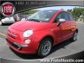 2012 Rosso Brillante (Red) Fiat 500 Lounge  photo #1